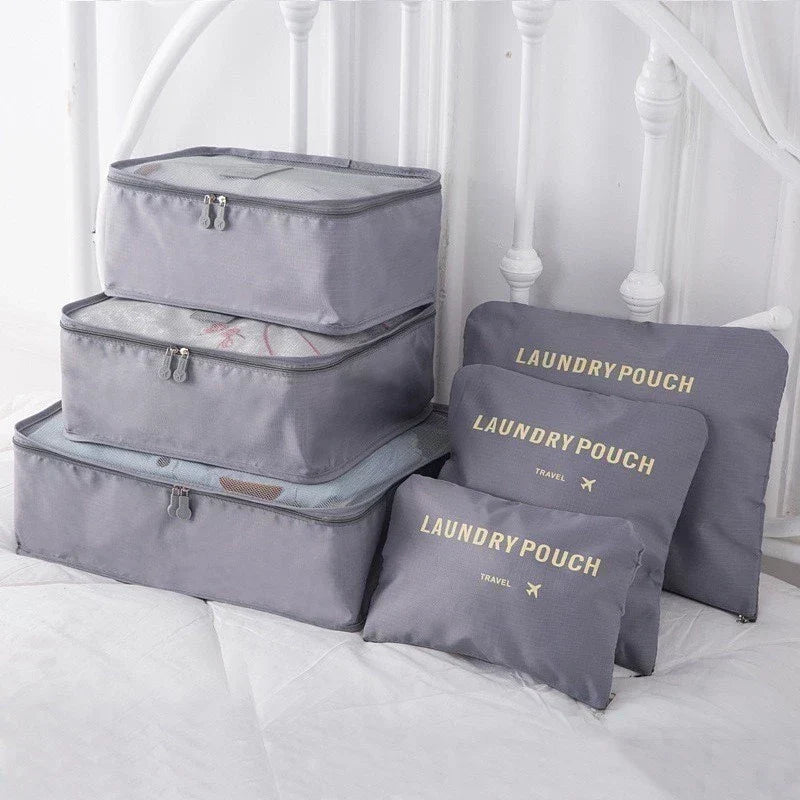 🧳KIT Organizador de Mala 7 Peças-Leve Tudo Com Estilo e Sem Bagunça ❤